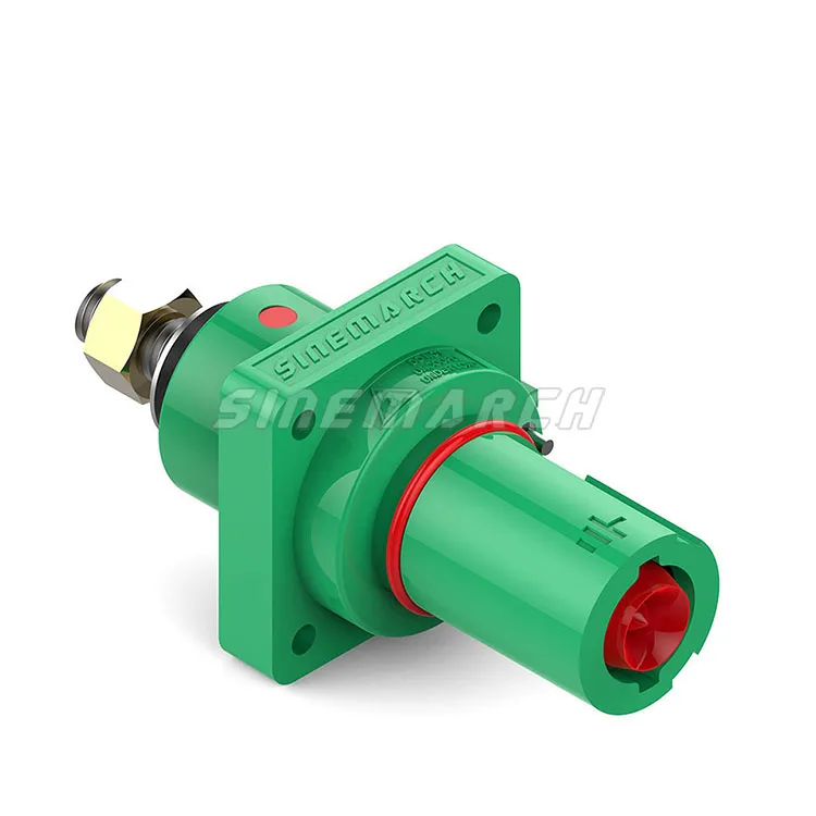 5X 400A POWERART Female Socket Set Panel Drain Single Pole Power Connector Compatible with Powerlock