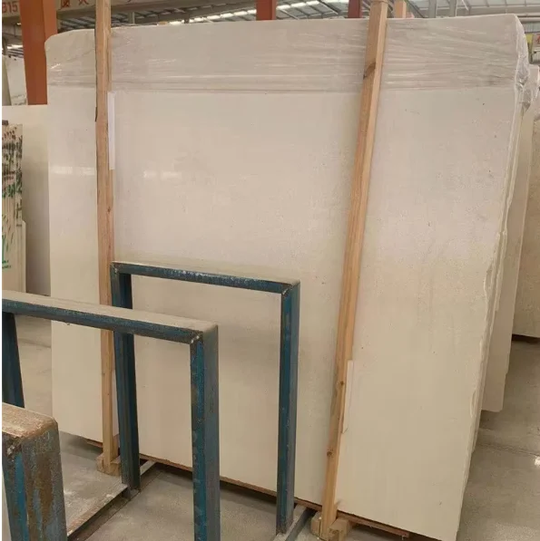 product modern style beige limestone exterior cladding tiles for villa honed surface finish for outdoor project wall stone decoration-2