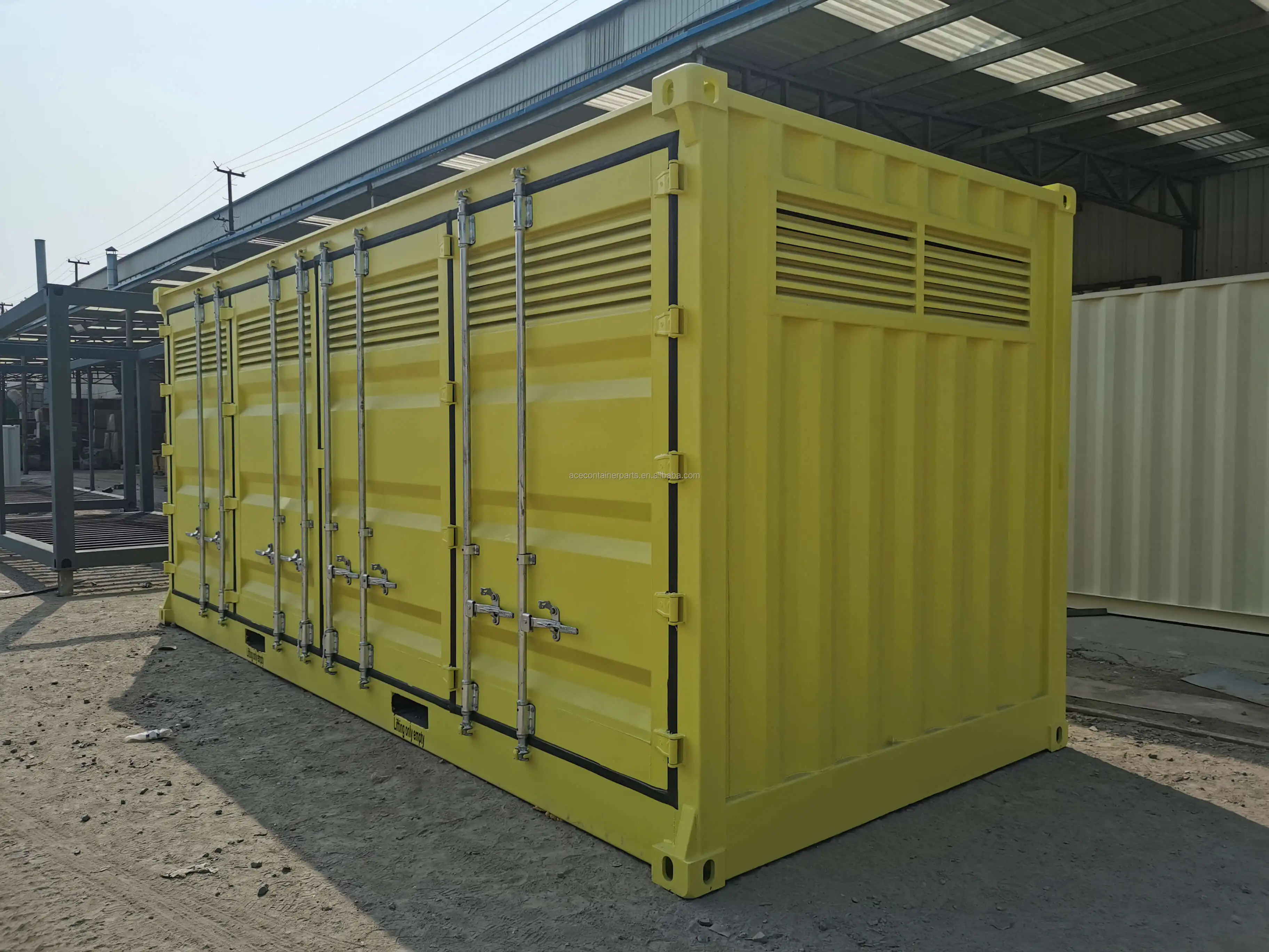 20ft Dangerous Goods Containers Open Side Dg Chemical Storage 20 Feet Container For Australia