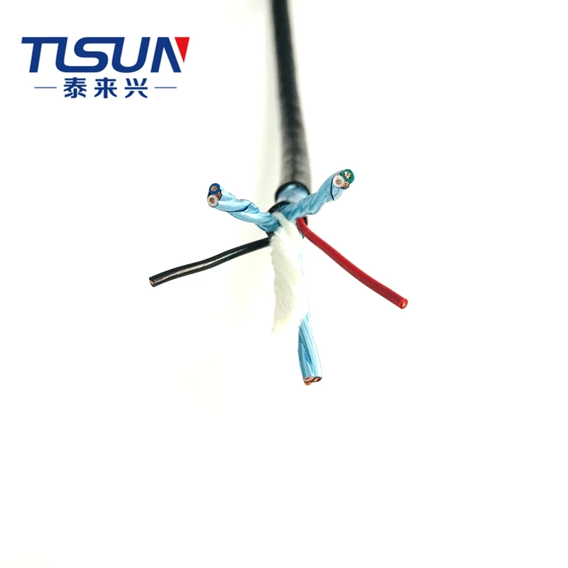 Stranded Copper Shield Alibaba.com: 22AWGx3P+22AWGx2C, PVC stranded copper shielded wire; CE ...