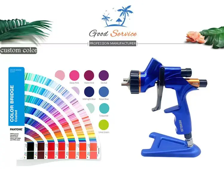 Mini Spray Gun Mini931 Car Paint Gun Hvlp Air Paint Gun With Mix Tank H