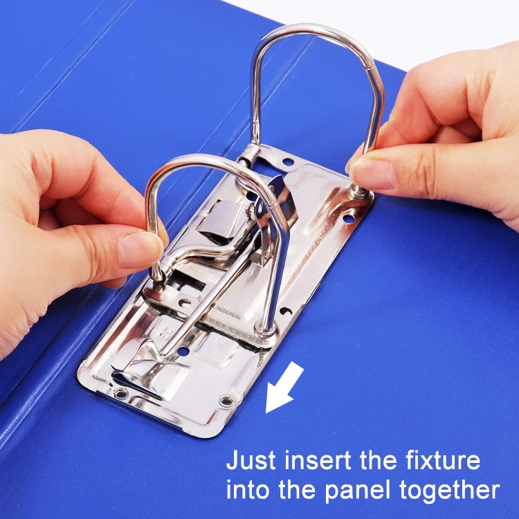 Foska Stationery 2 Ring Binder Folder Lever Arch Shape Ring Bound ...