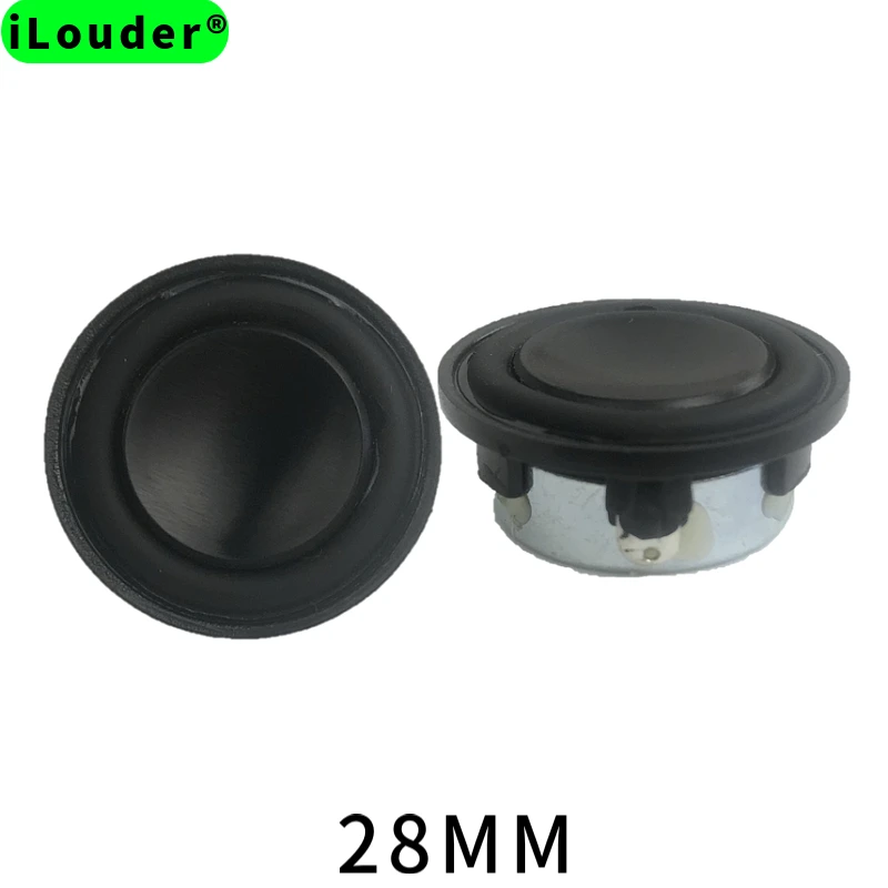 28mm 1W Full Range Audio Speaker Round Loudspeaker Replacement 