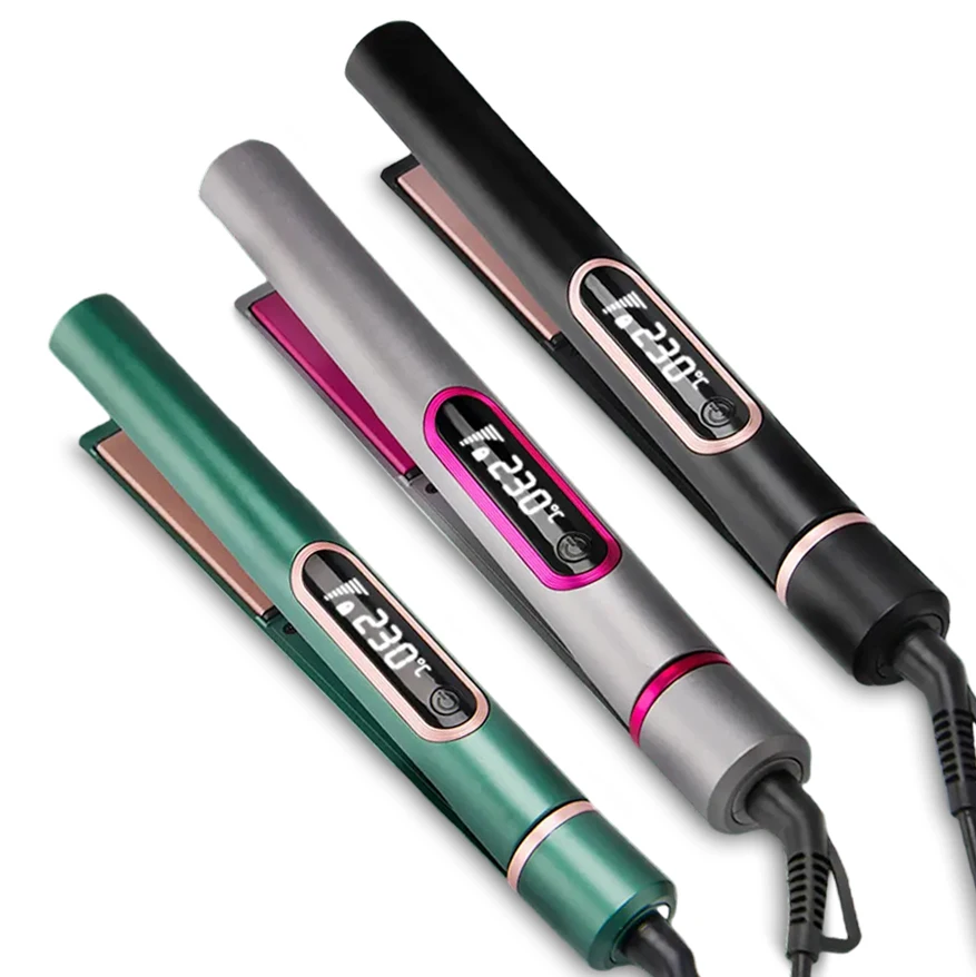 Электрический Выпрямитель для волос PRITECH с алюминиевым покрытием плоский утюжок контролем