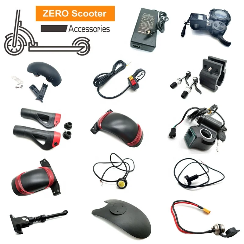Axle Connecting Front Wheel and Front Forks for ZERO 10X SPEEDUAL Electric Scooter Parts Electric Scooter Accessories