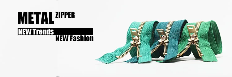 Metal Zipper Banner