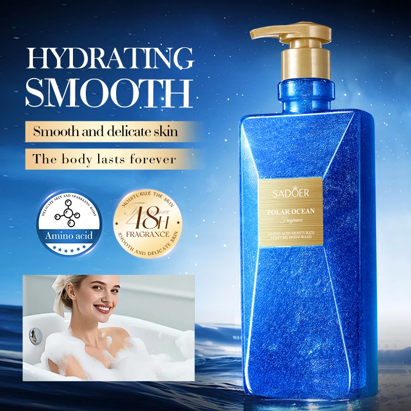 SADOER Amino Acid Moisturizing Perfume Shower Gel Deep Cleansing Hydrating and Oil Control Body Wash