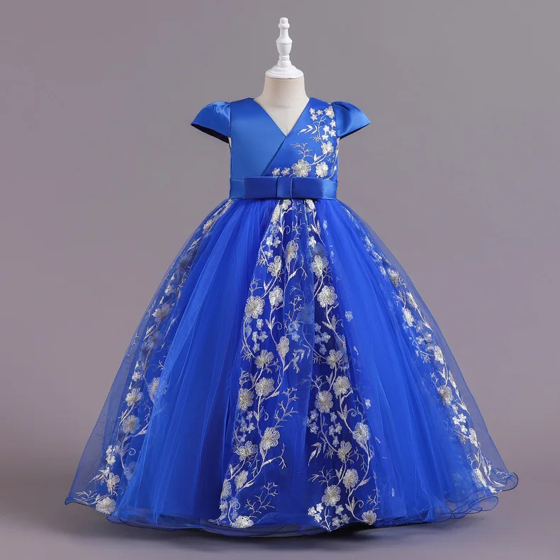 Children's Dress, European and American Princess Dress, Children's Piano Performance Dress Children's Dress, European and American Princess Dress, Children's Piano Performance Dress