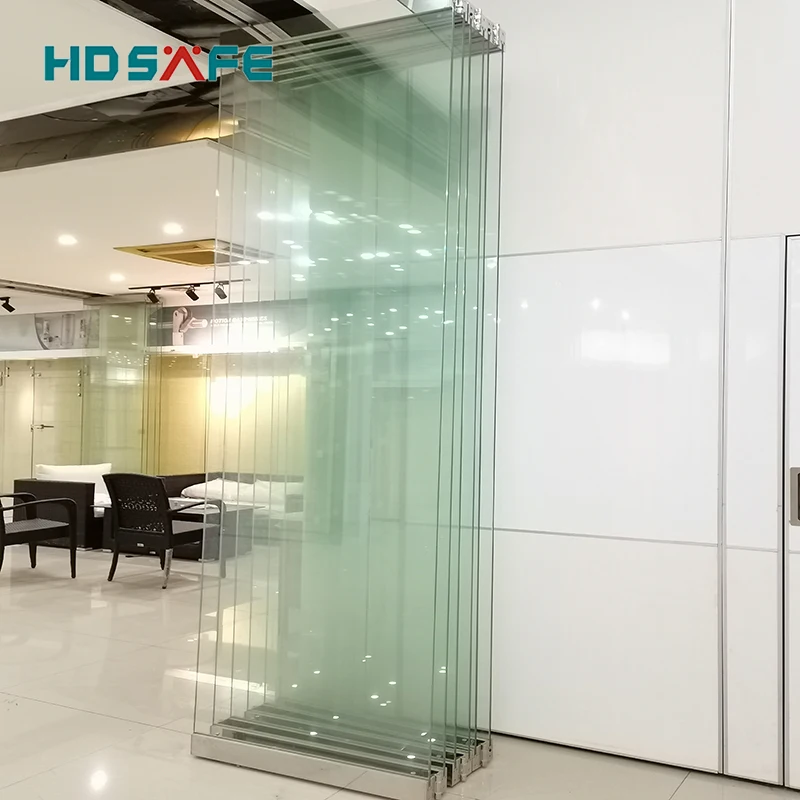 Hdsafe Accordion Bifold Glass Door Patio Balcony Exterior Glass Partition Door Interior 3665