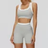 3129 bra 3129 shorts-pottery grey
