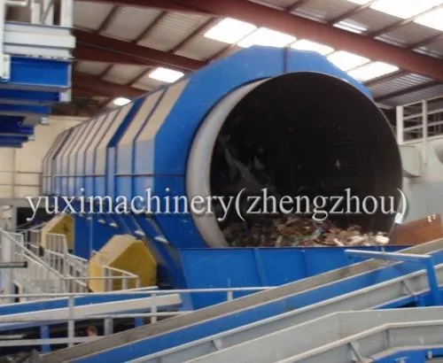 Factory Direct Supply Ballistic Separator for MSW Waste Sorting Plant