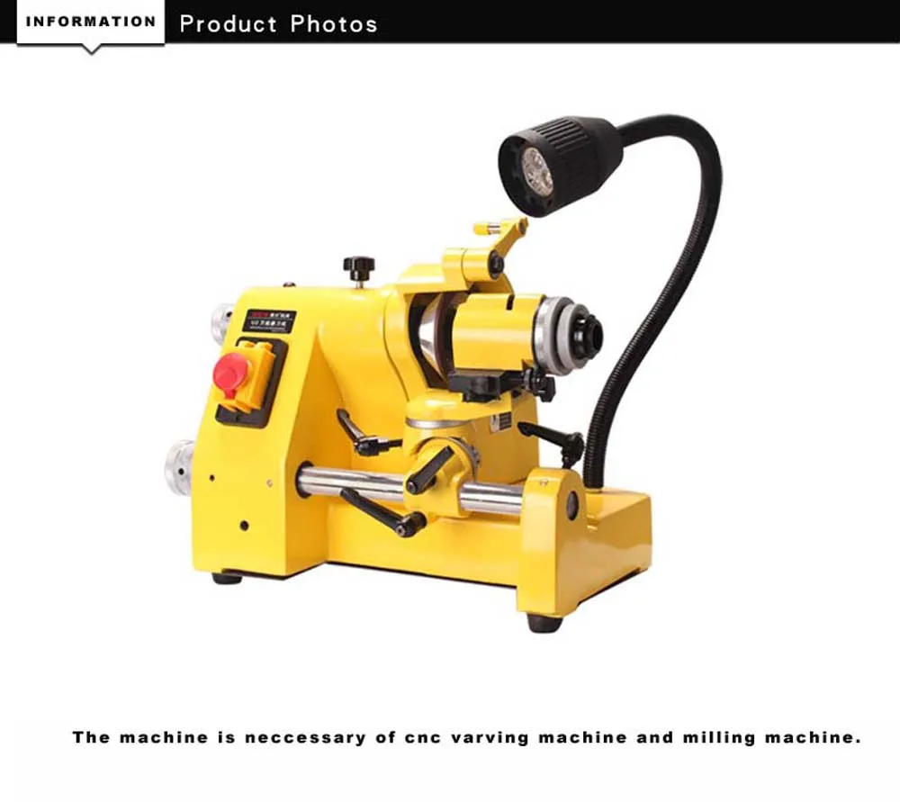 High Quality Economic Universal Tool and Cutter Grinder Machine Hand Cutter Grinder with New and Used Condition Reliable Motor
