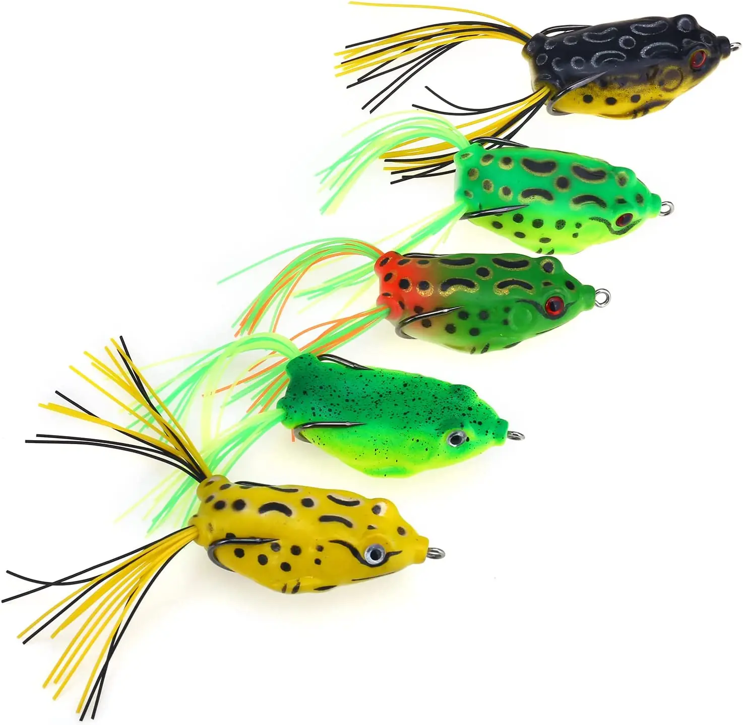 High Quality Soft Fishing Frog Lures - Perfect for Anglers High Quality Soft Fishing Frog Lures - Perfect for Anglers
