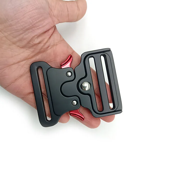 Belt Buckle Customized 50mm Zinc Alloy Adjustable Metal Quick Release Men Buckle High-quality and High Cost-effective
