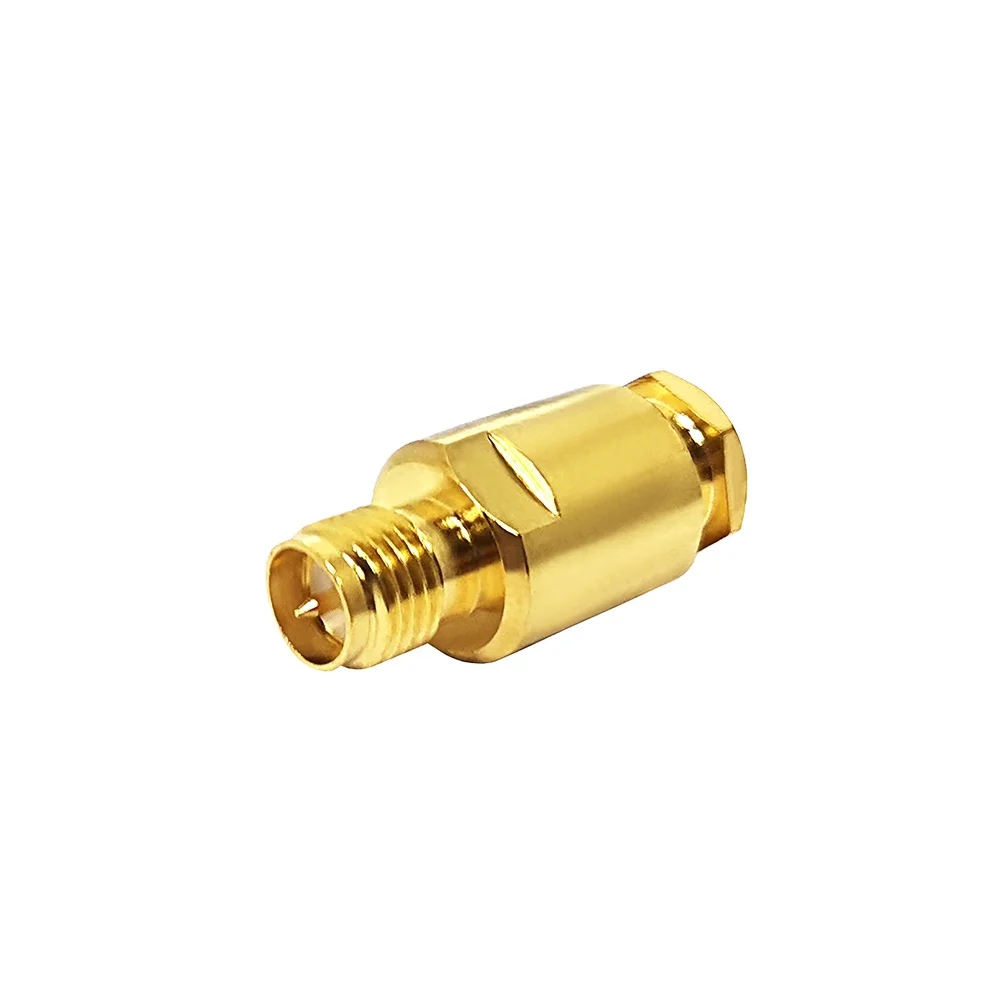 RF Applications Reverse Polarity RP SMA Female Jack Clamp Coaxial Connector for LMR200 LMR195 RG223 RG58 Cable