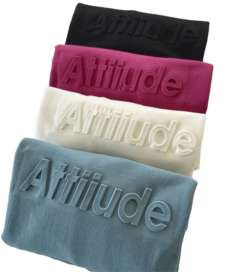 2022 Custom Made Your Own Logo Sweatshirt 3D Embossed Sweatshirt 3D Embossed Hoodies