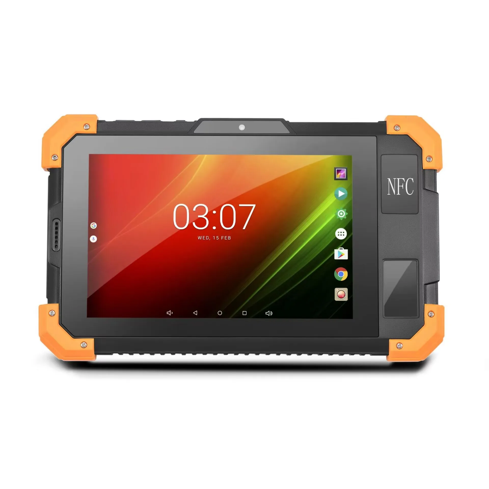 7インチAndroid工業用頑丈タブレットPC NFC 4G LTE 800 Nitsサン