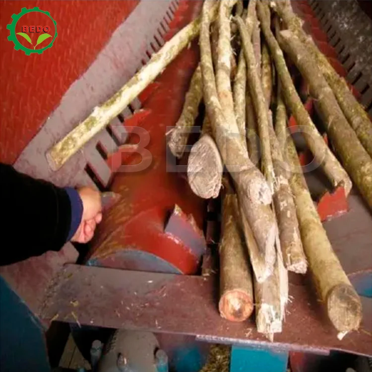 Automatic Rod Sanding Cutting Dowel Sticks Bar Stick Milling Saw Cutter Edge Head Pole Box Wood Debarker Peeling Machine
