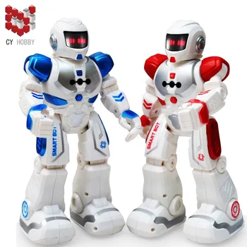 CY-6088 RC robot toys with sound and Light Intelligent Air Gesture smartl Robot