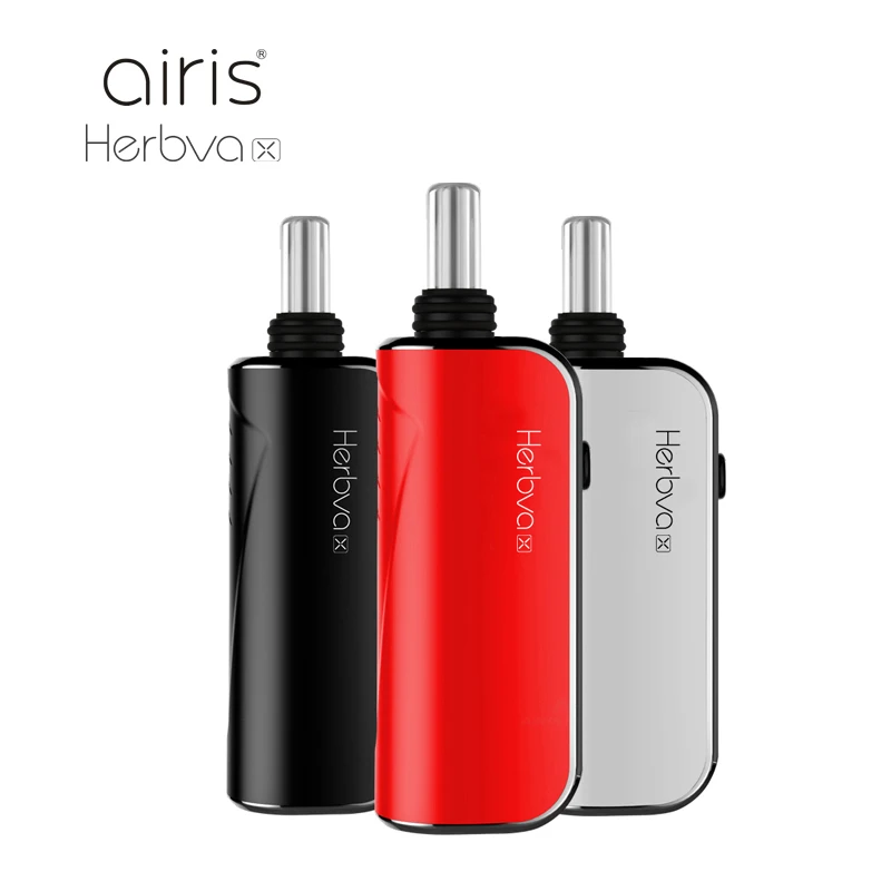 
Доставка DHL, Оптовая продажа, электронная сигарета Airis Herbva X, вейп 3 в 1, вейп-ручка, вейп, CBD восковой Набор для начинающих сухих трав 