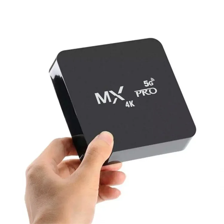 Chrono - MXQ Pro 5G Android 10.0 TV Box, Le Plus Récent Boîtier TV Android  S950W CPU Quad-Core / 4 Go De Ram + 32 Go De ROM/Dual-Band WiFi/HDMI 2.0  Smart Box