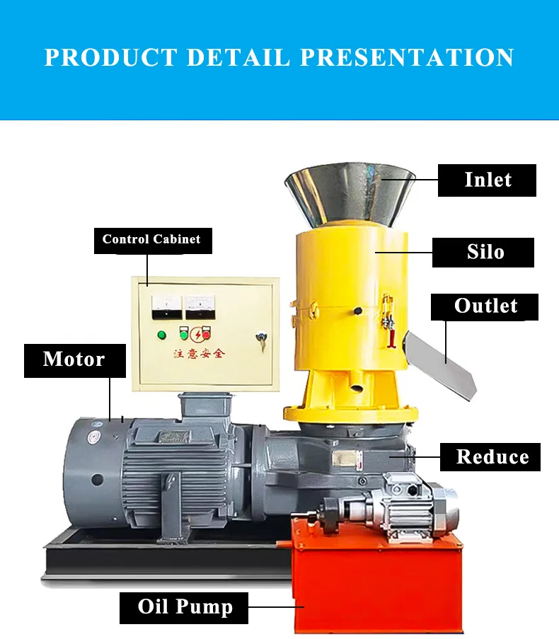 Diesel Pellet Machine Wood
