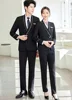 Black suit, white shirt, pants