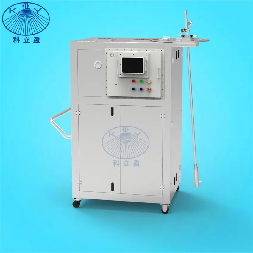 Automated tank cleaning equipment, mobile tank cleaning system