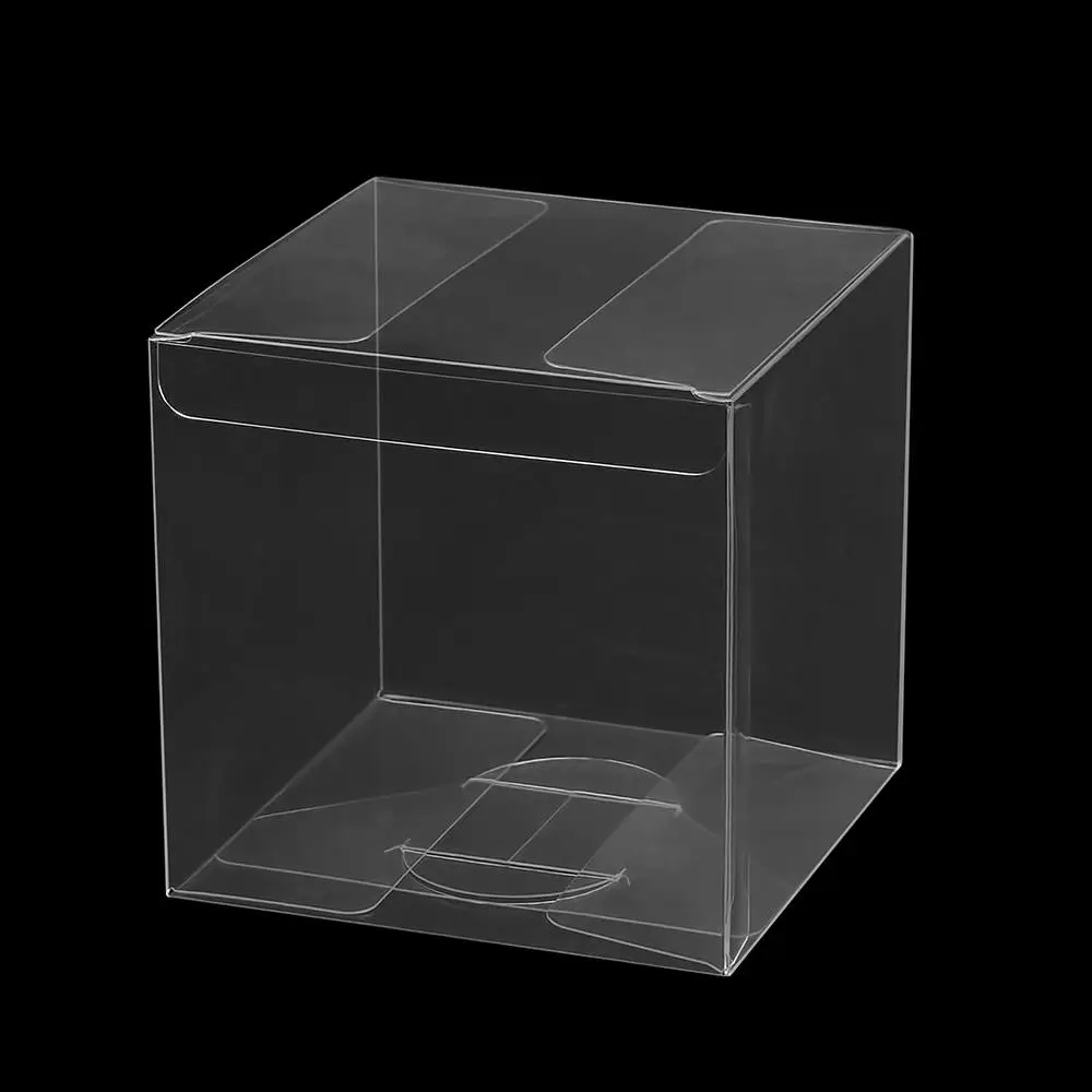 Clear Plastic Gift Boxes 2X2X2 24 Pack