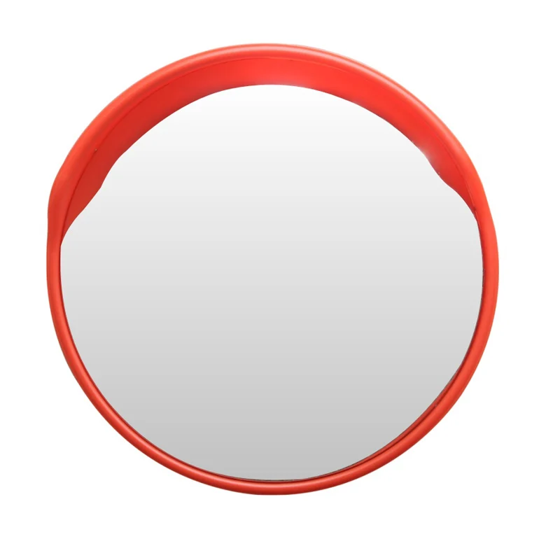 Премиум 120 см Выпуклое отражающее акриловое наружное зеркало безопасности дорожного движения прочный материал для внутреннего использования автомобиля элегантный круглый узор