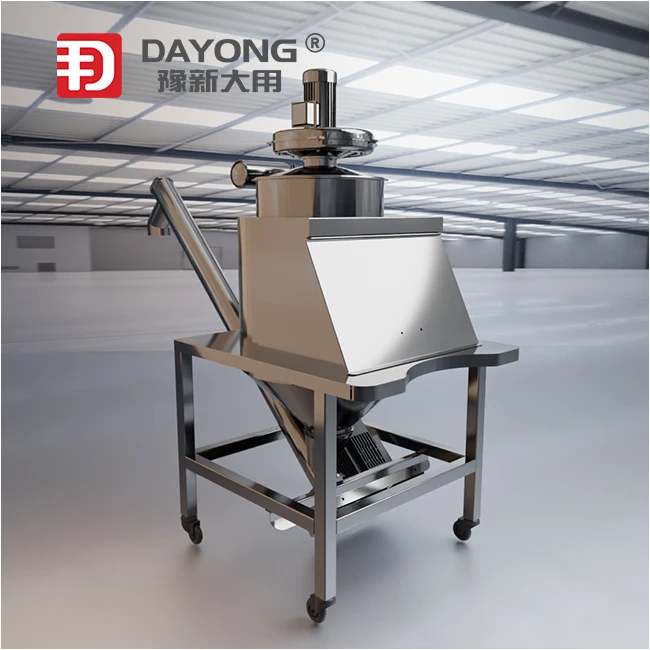 Dust-Free Hopper Feeding Station for Powders and Granules in the Metallurgical Industry