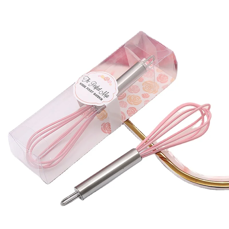 The Perfect Mix' Pink Kitchen Whisk