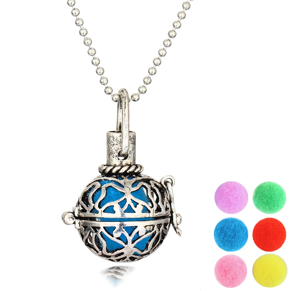 Collar Colgante Difusor Aromas Aromaterapia Mujer Medallón Collar Colgante Difusor Aromas Aromaterapia Mujer Medallón