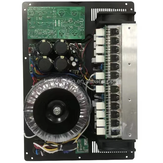 2 Channel Amplifier Module 8 Ohm with 800W 4 Ohm with 1200W Monoblock Amplifier for Active Speaker Subwofoer, Amplifier TH8002