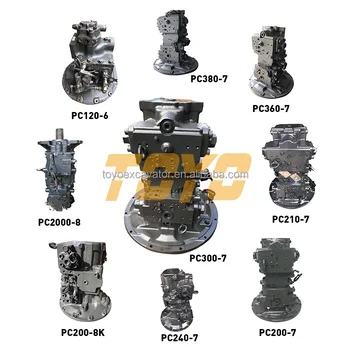pc100-1 pc200 pc120-8 hydraulic main pump assy pc200 6 pc200-7 pc78mr-6 hydraulic pump For komatsu excavator