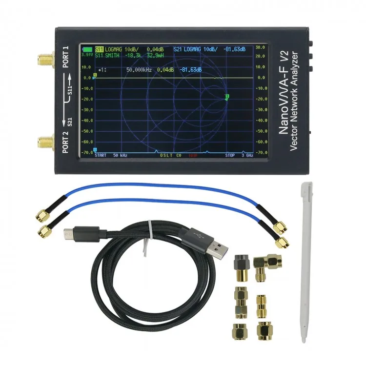 NANOVNA-F V2 3ghz Vector Network Analyzer - Precision & Portability