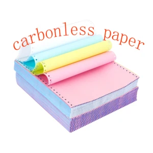 High Quality Multicolor Commercial Office Carbonless Paper Durable for Daily Use Hot Sale Print Paper