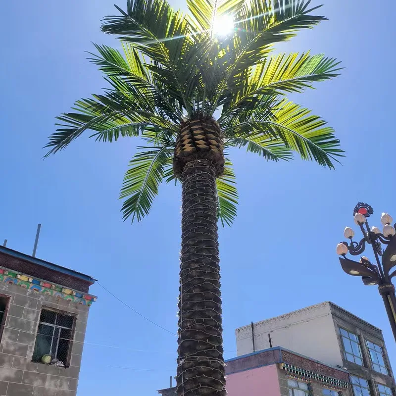 Seaweed Trees Neptune Coconut Trees Artificial Palm Trees Large Outdoor Artificial Plants