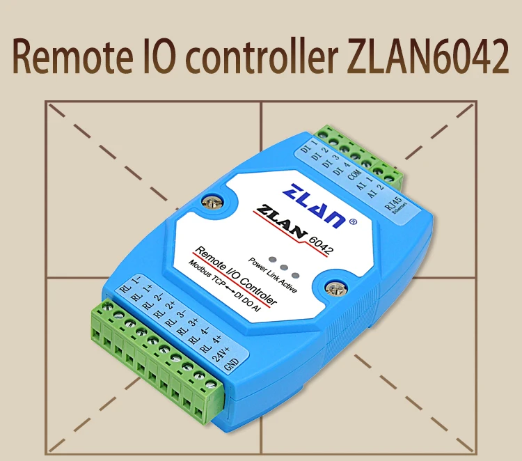 以太网rs485 Io Modbus Tcp /rtu 4路a/d采集i/o模块模拟数字输入输出继电器 - Buy Modbus I/o  Module,Remote Io,Remote Control Product on Alibaba.com