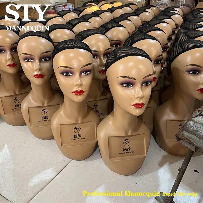 sty human head mannequin mannequin for