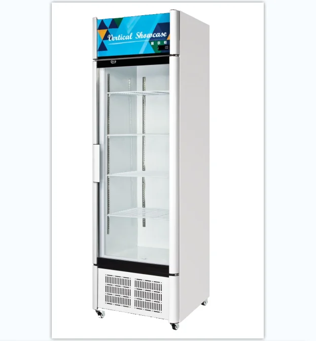 Commercial Refrigerator Display Freezer Upright Freezer With 1Glass Door Display Freezer