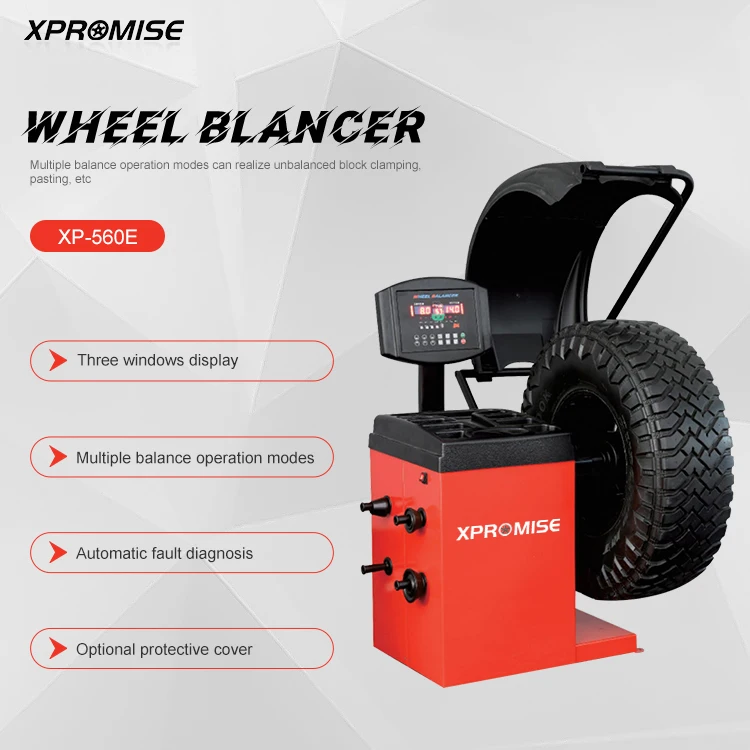 XPROMISE Private Label Laser Positioning Advanced Interactive Touch Sensing Wheel Balancer