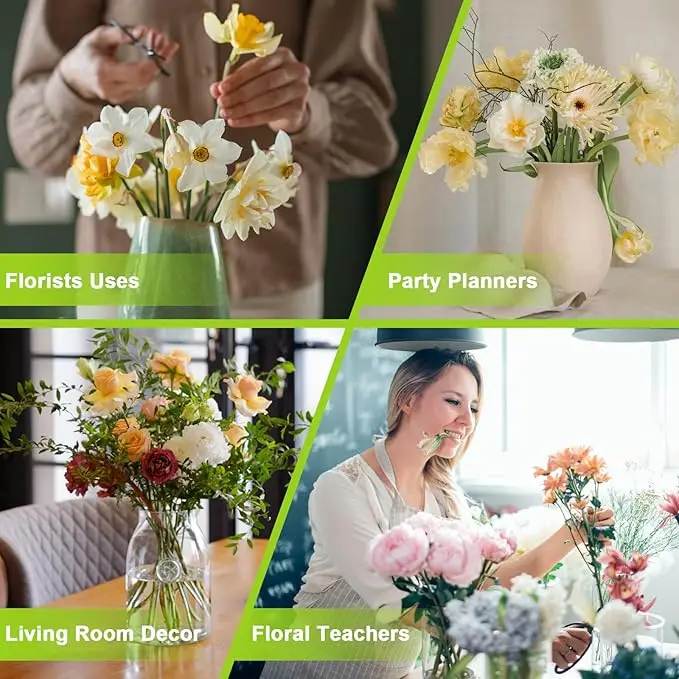 Lntyq Lot De 4 Supports De Tige En Spirale Ikebana Pour Fleurs, Kit De Bouquet De Mariage A Faire Soi Meme Support De Tige Ikebana En Spirale Pour Fleurs Bouquet Twister Ikebana Outils De Bouquet 88288266