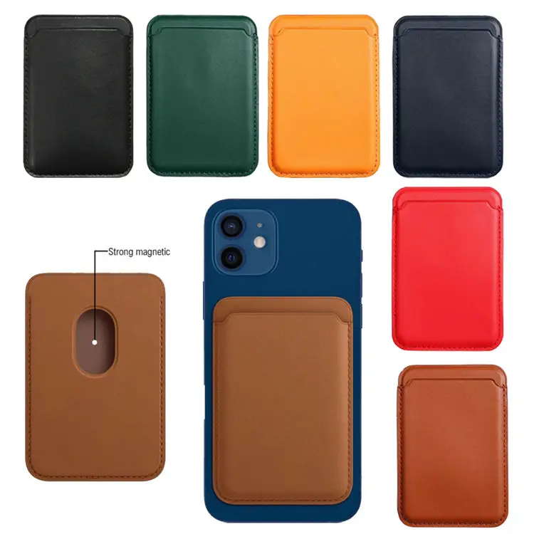 Universal Luxury Pu Leather Magnetic Pouch Card Holder Cell Phone Case ...