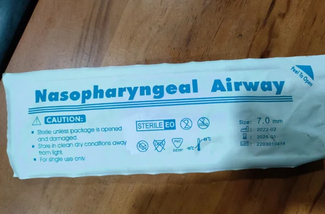 Nasal Airway,nasopharyngeal Airway With Sterile Lubricating Gel - Buy 