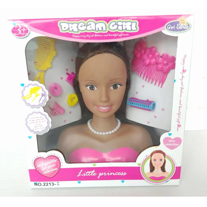 Styling Head Doll Black Hair Beautiful Excellent Condition - Buy Styling  Head Doll,Doll Heads Head Hair Styling,Doll Heads Hair Styling Product on  