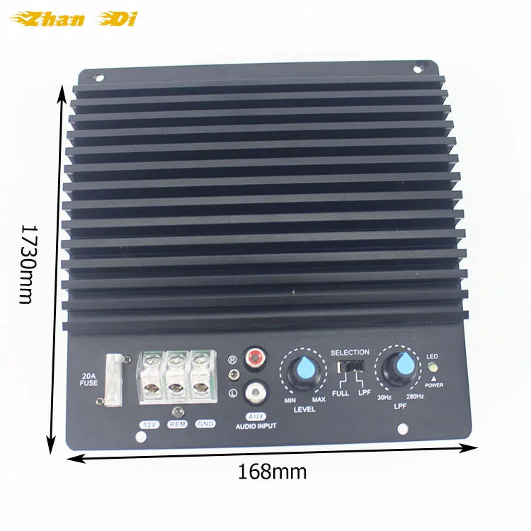 Amplifier Board High Quality Rms Power 120W 12V HiFi High Power  Subwoofer Amplifier Board Car Audio Amp Player
