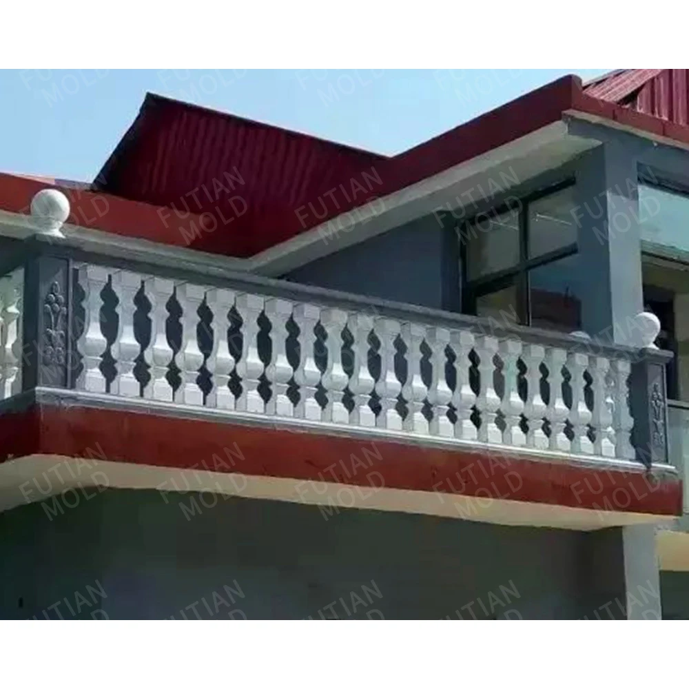 Futian Source Factory Ready Stock ABS Plastic Molde Para Balustrade Terrace Casting Baluster Mold Decorative Vase Mold