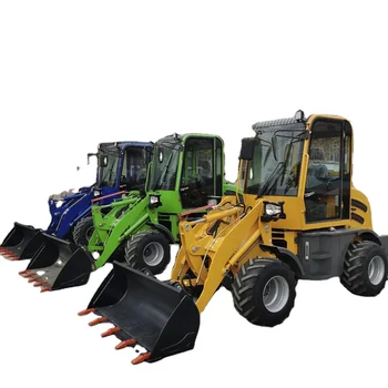 CE Certified 0.8ton Small Wheel Loader from China mini Front end Loader  nice price loader  for sale