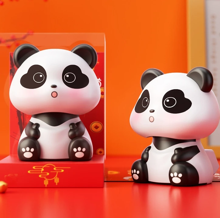 Handmade Solar Panda Ornaments - Perfect for Kids & Gifts